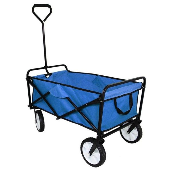 Foldable Pull Along Garden Cart by Raven