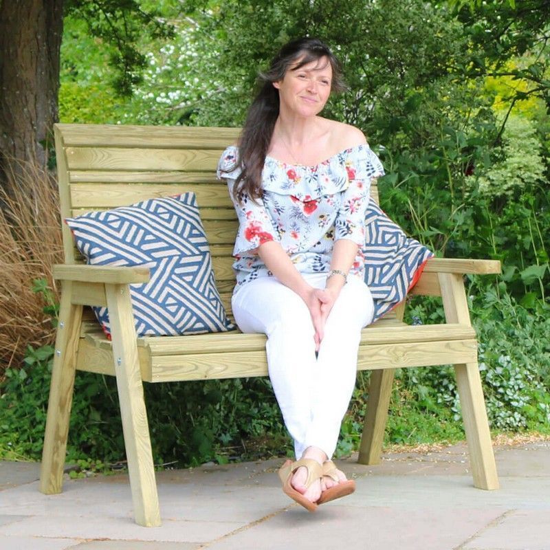 Freya Garden Bench by Zest - 2 Seats