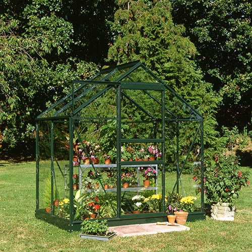 Halls Popular 64 (Green) Greenhouse-Toughened Glass