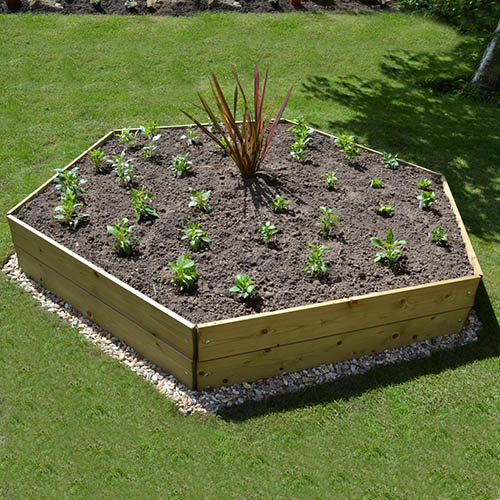 Hexagonal Raised Bed