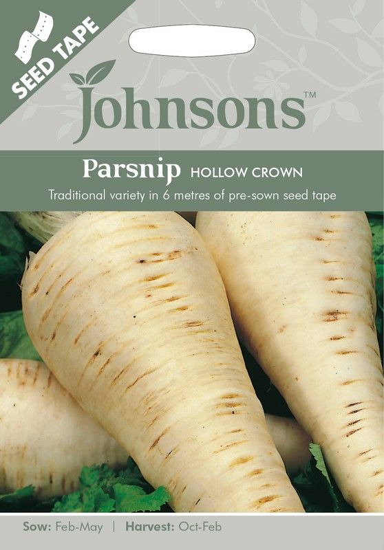 Johnsons Parsnip Hollow Crown Seeds