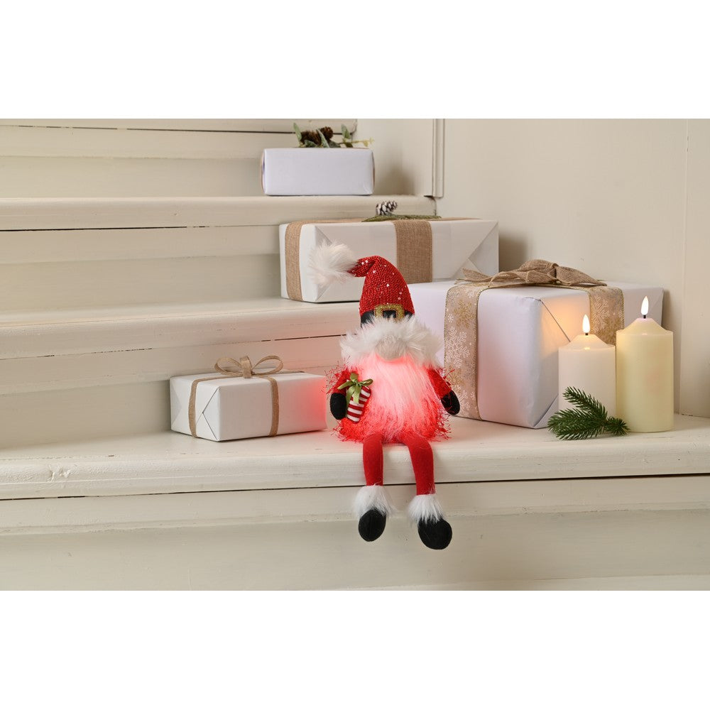 LED Santa Gonk Christmas Decoration - 50cm