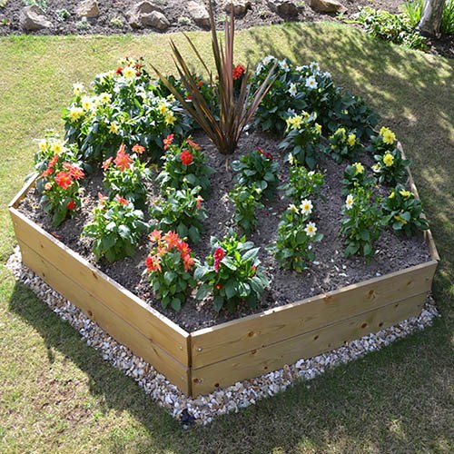 Pentagon Raised Bed