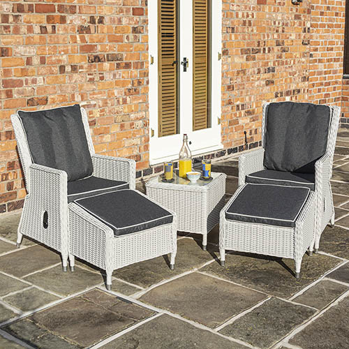 Prestbury Lounger Set Putty Grey