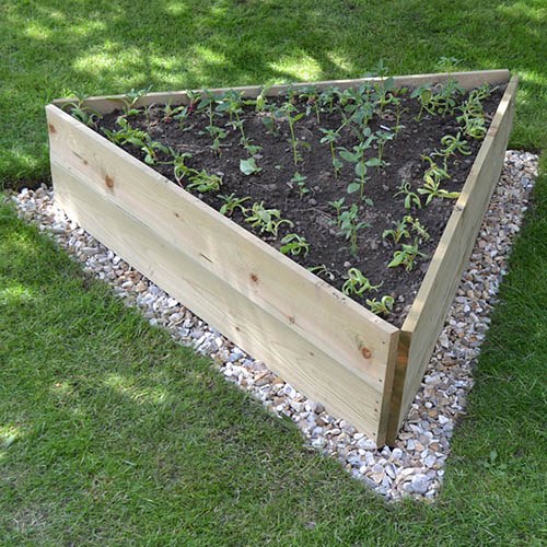 Triangular Raised Bed